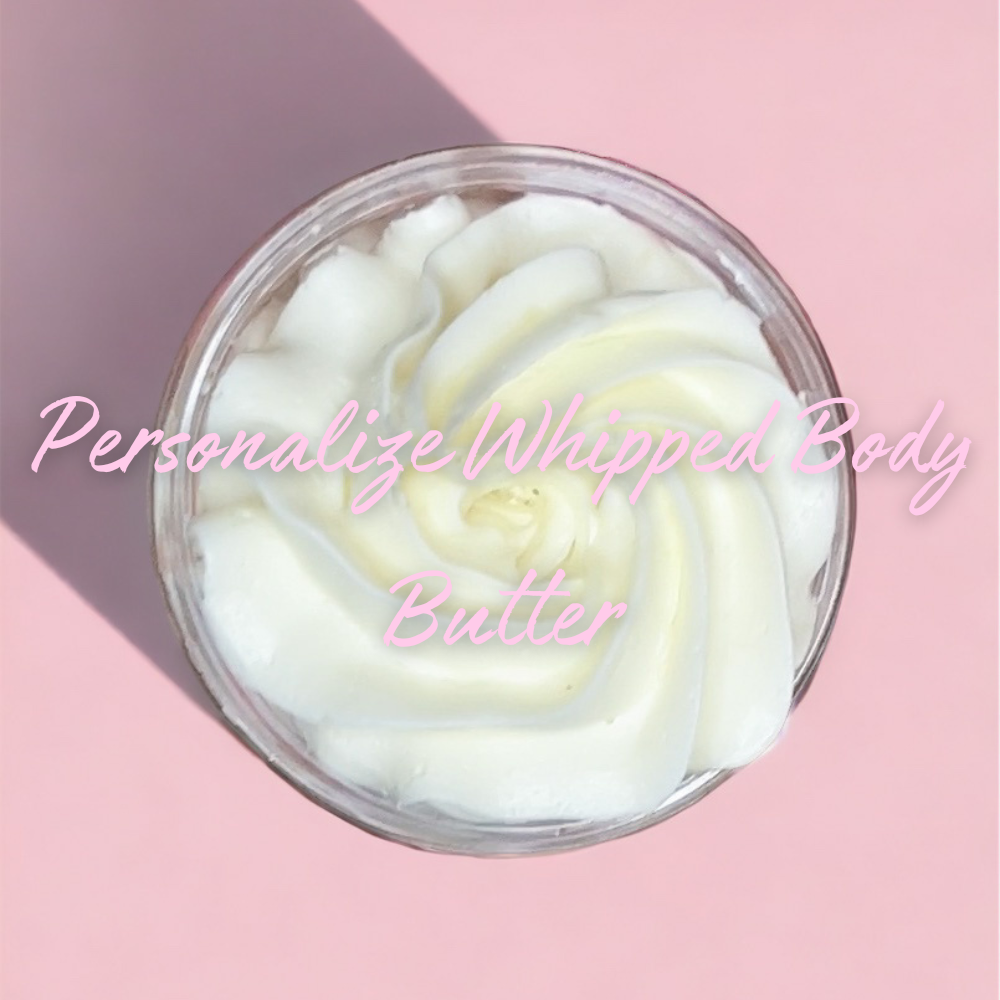 Personalized whipped body butter bulk