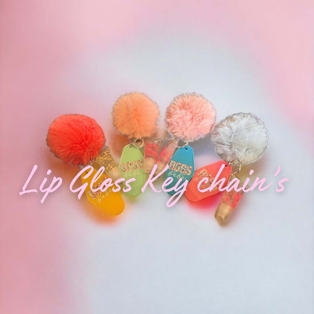 Lip Gloss key chains